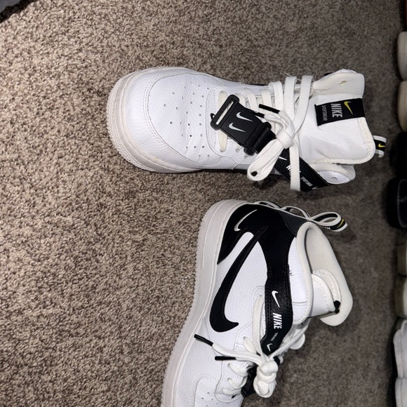 Nike Air Force 1 Mid '07 LV8 'White Black'